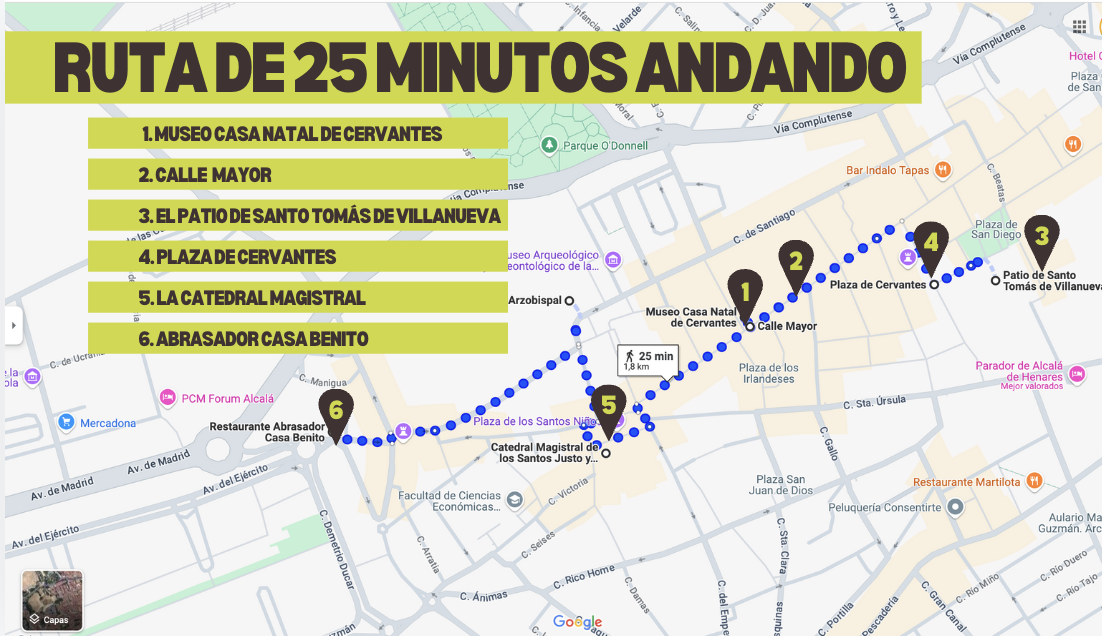 El itinerario perfecto para un día en Alcalá de Henares